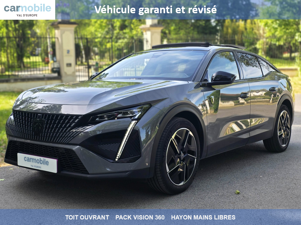 Photo de PEUGEOT 408 Hybrid 145 e-DCS6 finition GT Suréquipée